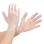 Guantes de vinilo sin polvo desechables